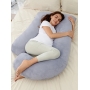 U Shaped Fabric Pregnancy Pillow, Momcozy