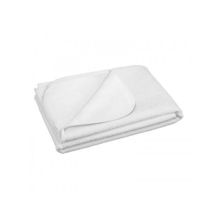 WATERPROOF SHEET PROTECTOR JUNIORBED WHITE - 60x120