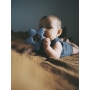 Teether - Star natural rubber - powder blue, FILIBABBA