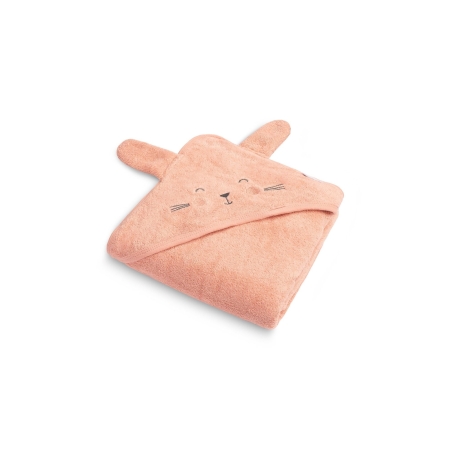 Terry cotton towel 90x90, Sensillo (Pink bunny)