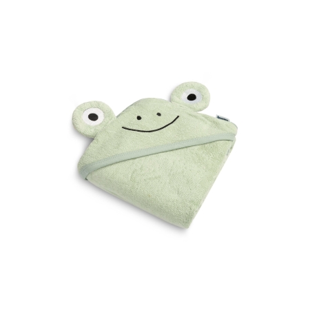 Terry cotton towel 90x90, Sensillo (Green frog)
