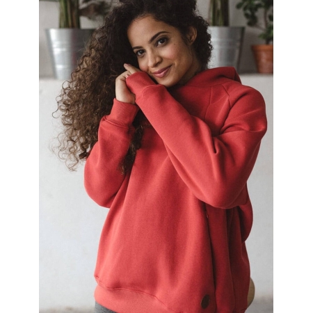Maternity Jumper  MOTHERHOOD, Milk&Love (Red)