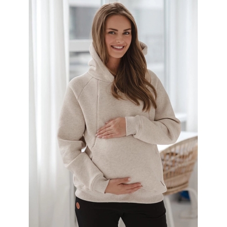 Maternity Jumper  MOTHERHOOD, Milk&Love (Latte)