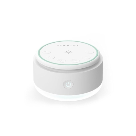 MOMCOZY White Noise Machine with Rechargeable Battery