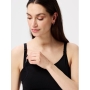 Nursing bra seamless pumping Mae Sensil® Breeze - Black