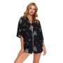 Pajama for pregnant and nursing, Mystery, by DN (black)