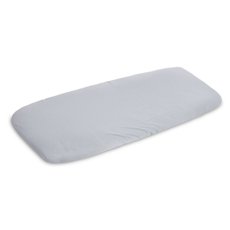 Bamboo crib sheet SILLO 90x40cm Grey