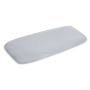 Bamboo crib sheet SILLO 90x40cm Grey