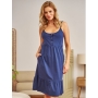 Maternity breastfeeding nightdress, DN 7244 Cosmos