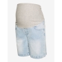 MLOSLO maternity shorts, Mamalicious light blue