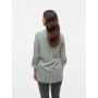 Shirt-type blouse for pregnant and nursing mothers VMMBUMPLY, Vero Moda (White/green)