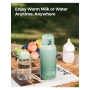 Rechargeable breast milk and water warmer, MOMCOZY