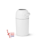 Magic Majestic diaper container, White