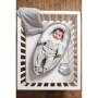 Organic cotton nest for baby 0+, Doomoo (grey)