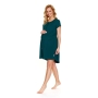 Maternity nursing nightdress by DN (green)