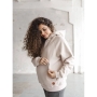 Bluza ciążowa i do karmienia Motherhood oversize (latte melange)