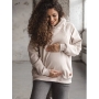 Bluza ciążowa i do karmienia Motherhood oversize (latte melange)