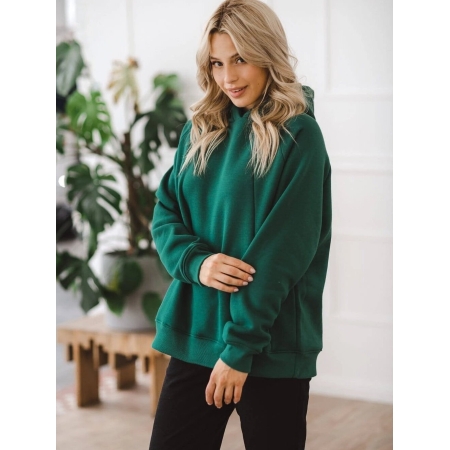 Bluza ciążowa i do karmienia Motherhood oversize (butelkowa zieleń)