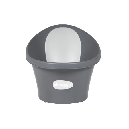 Wanienka dla niemowlaka z odpływem Shnuggle (Baby pebble grey)