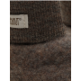 Woolen baby booties, Huttelihut Dark brown