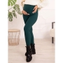 Warm maternity leggings, by ForMommy (green)