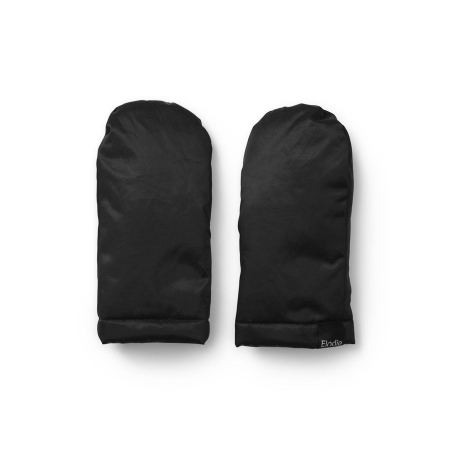 Stroller gloves against the cold, Elodie (Black edition)