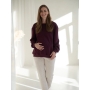 Milk it easy maternity sweater, FM (bordo/mauve wine)
