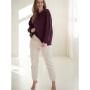 Milk it easy maternity sweater, FM (bordo/mauve wine)