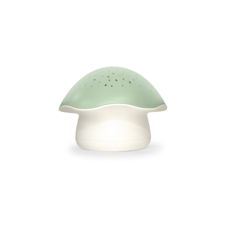 Pabobo night light-projector Mushroom Green