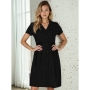 Nightwear for birth and feeding ForMommy MILI (black)