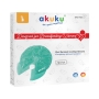 Kompresy żelowe na piersi 2 szt., Akuku