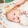 Szczotka do włosów niemowlęca BabyOno z włosiem kozim (0m+)