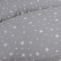 CebaBaby maitinimo pagalvė dżersej DUO žvaigždės pilka W-885-000-739