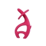 MOMBELLA teether, dancing elephant 3 months+ (Dark Pink)