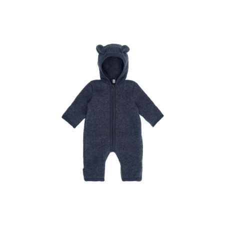 Merino wool jumpsuit with hood CeLaVi (Blue)