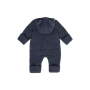 Merino wool jumpsuit with hood CeLaVi (Blue)