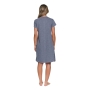 Maternity breastfeeding nightdress by DN (Dark grey)