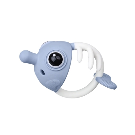 Clownfish Teether 3in1, Mombella, Light Blue