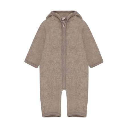Huttelihut Pram Suit with Ears (Taupe)