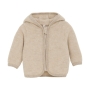 Kardigan niemowlęcy z wełny polarowej HUTTELiHUT (Beige)
