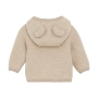 Kardigan niemowlęcy z wełny polarowej HUTTELiHUT (Beige)