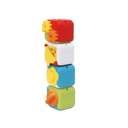 Chicco 2-in-1 Colour Cubes, 4 pcs