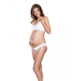 Cotton maternity panties Mini Lux (white)