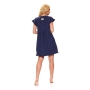 Organic cotton nightdress by DN (navy blue)