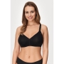 Soft nursing bra Mama Easy (black)
