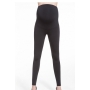 Warm maternity leggings Anabel by Bas Bleu (black)