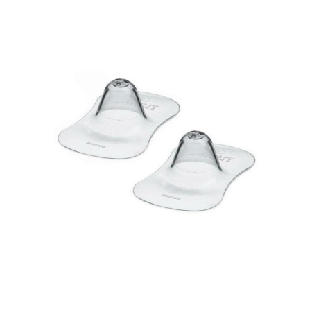 Silicone nipple shields 21mm M size, Avent