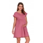 Organic cotton nightdress by DN (pink)