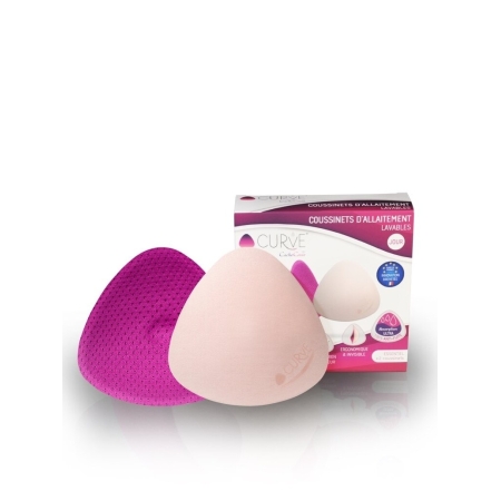 Washable day pads in the bra, 2 pcs. Curve